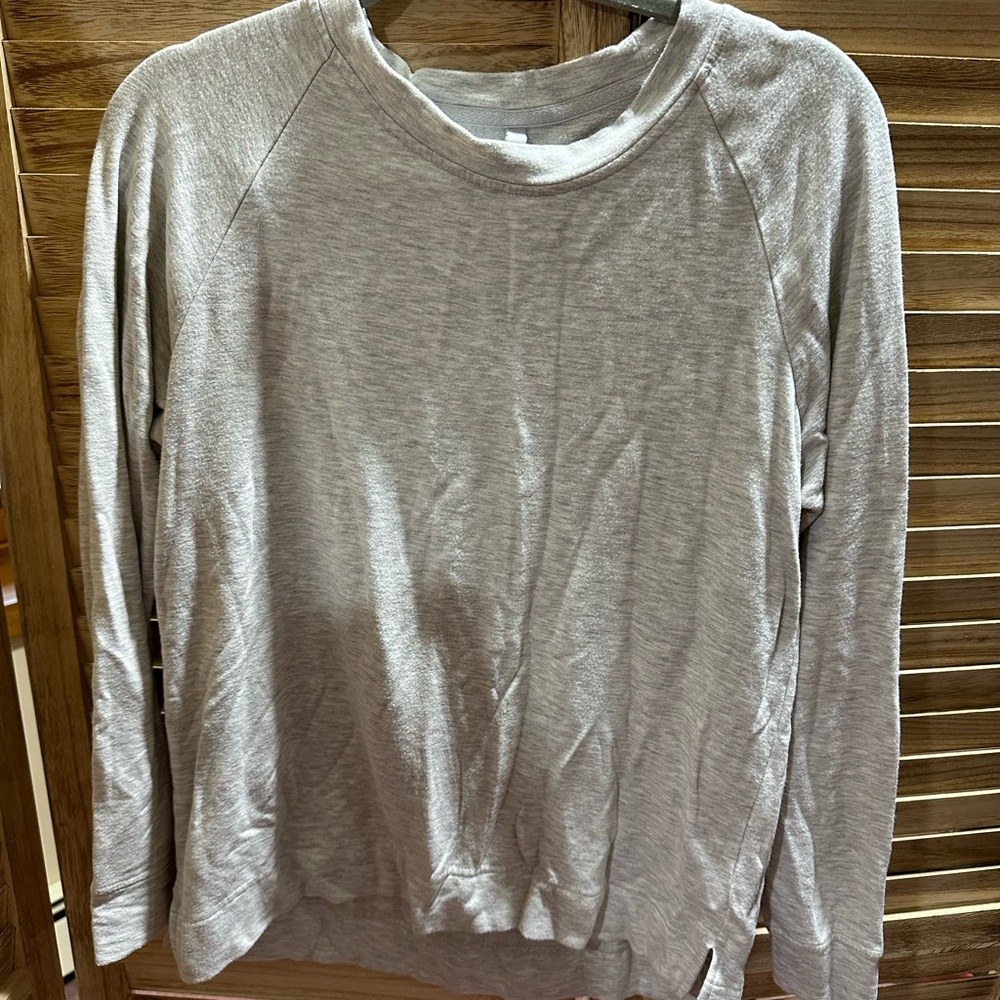 Lou & Grey Light Gray Sweater